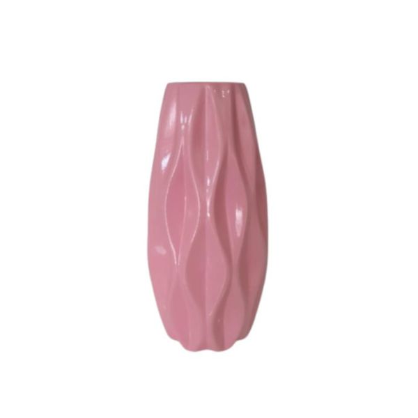 Vaso Rosa Médio 3D 